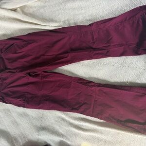 WonderWink Women's Burgundy Scrub Pants